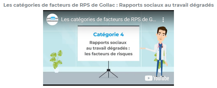 Rapports sociaux au travail dégradés